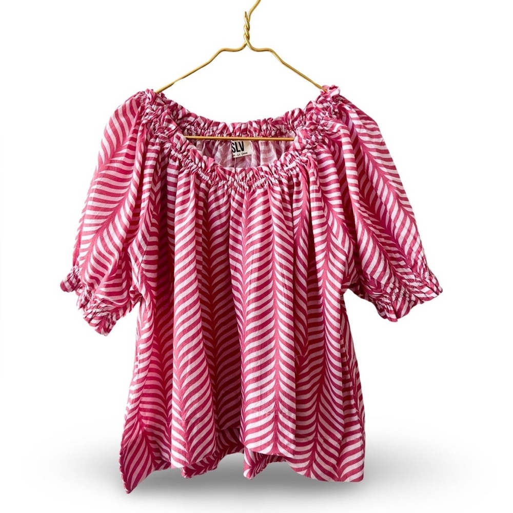 SLV SUR. LA VAGUE Versatile 3 Way ELLIS TEMPO BLOUSE
NWT